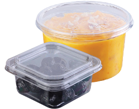 PET Round & Square Containers