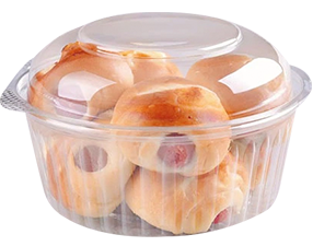 PP Round Containers & Hinged Boxes